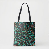 Colorful Multicolored Mosaic Pattern Tote Bag (Voorkant)