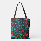 Colorful Multicolored Mosaic Pattern Tote Bag (Achterkant)