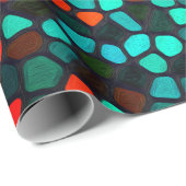 Colorful Multicolored Pattern Cadeaupapier (Rol Hoek)