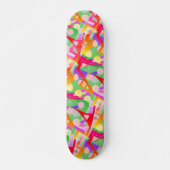 Colorful Multicolored Pattern Persoonlijk Skateboard (Voorkant)