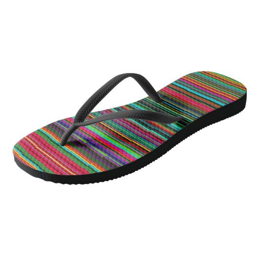 Colorful Multicolored Pattern Teenslippers (Schuin)
