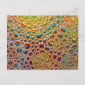 Colorful Multicolored Soap Bubbles Art Briefkaart (Voorkant)