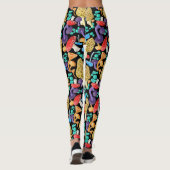 Colorful Mushroom Leggings (Achterkant)