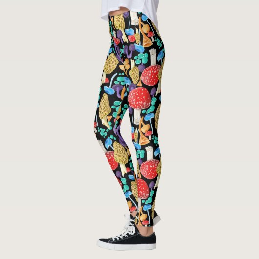 Colorful Mushroom Leggings (Links)