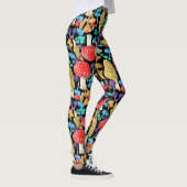 Colorful Mushroom Leggings (Rechts)