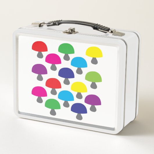 Colorful Mushroom Patroon (Voorkant)