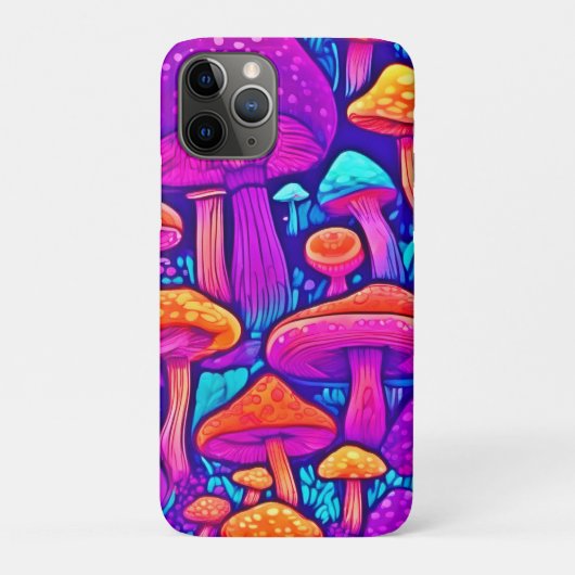 Colorful Mushroom Patroon Case-Mate iPhone Case (Achterkant)