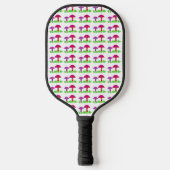 Colorful Mushrooms Pickleball Paddle (Voorkant)