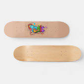 Colorful Music Graffiti Persoonlijk Skateboard (Horizontaal)