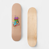 Colorful Music Graffiti Persoonlijk Skateboard (Voorkant)