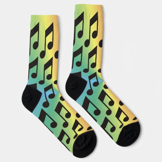 Colorful Music Note Creative Sokken (Rechts)