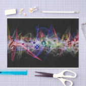 Colorful Music Note Musically Tissuepapier (Craft)