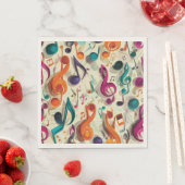 Colorful Music Pattern Servet (Insitu)