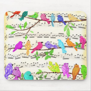 Colorful Musical Birds Muismat Spring