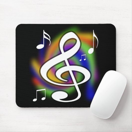 Colorful Musical Mousepad Muismat (Met muis)