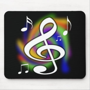 Colorful Musical Mousepad Muismat
