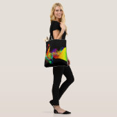 Colorful Musical Note Tote Bag (Op model)
