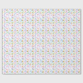 Colorful Musical Notes Cadeaupapier (Vlak)