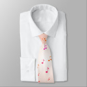 Colorful Musical Notes: Necktie / Stropdas (Gebonden)