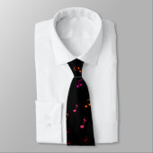 Colorful Musical Notes: Necktie / Stropdas (Gebonden)