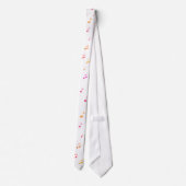 Colorful Musical Notes: Necktie / Stropdas (Achterkant)
