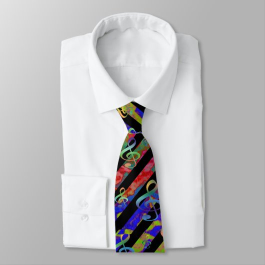 Colorful Musician's Necktie Stropdas (Gebonden)