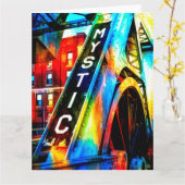 Colorful Mystic Kaart (Gele Bloem)