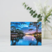 Colorful Mythical Sunset Briefkaart (Staand voorkant)