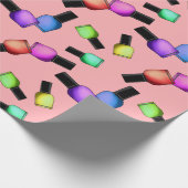 Colorful Nail Poolse meisjes  Makeup Cadeaupapier (Hoek)