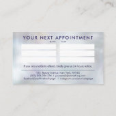Colorful Nails Spiral Appointment Visitekaartje (Achterkant)