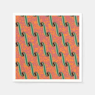 Colorful Napkin met Afrikaanse structuur Servet