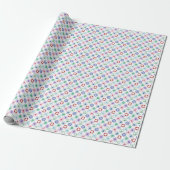 Colorful Nautical Pattern Cadeaupapier (Uitgerold)