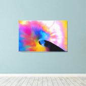 Colorful Nautilus Canvas Afdruk (Insitu (Houten vloer))