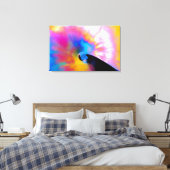 Colorful Nautilus Canvas Afdruk (Insitu (Slaapkamer))