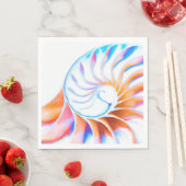 Colorful Nautilus Servetten (Insitu)