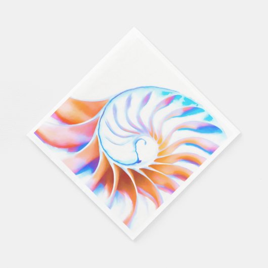 Colorful Nautilus Servetten (Hoek)