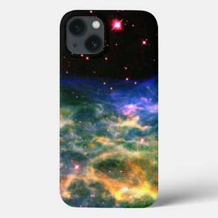 Colorful Nebula and Stars iPad Case