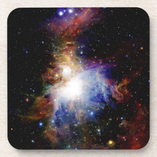 Colorful Nebula Bier Onderzetter