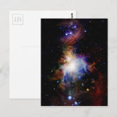 Colorful Nebula Briefkaart (Voorkant / Achterkant)