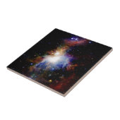 Colorful Nebula Tegeltje (Zijkant)