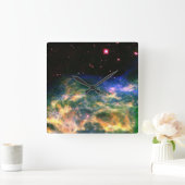 Colorful Nebula Wall klok (Huis)