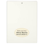 Colorful Neighborhood Houses Realtor Klembord (Achterkant)