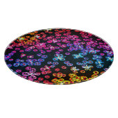 Colorful Neon Art-ontwerp, Nu kopen Snijplank (Hoek)