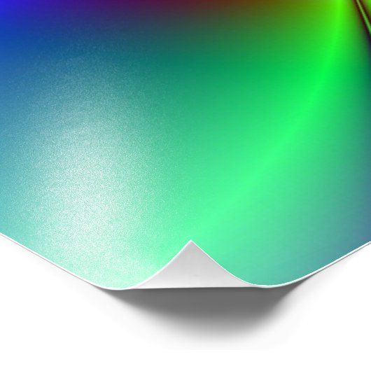 Colorful Neon Daisy Foto afdrukken (Hoek)