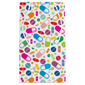 Colorful Neon Drug Patroon Klein Cadeauzakje (Achterkant)