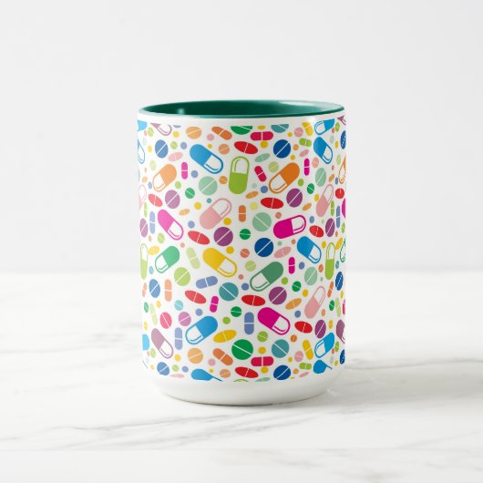 Colorful Neon Drug Patroon Mok (Midden)