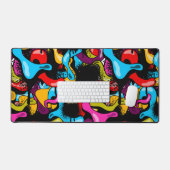 Colorful Neon Graffiti Hip Hop Street Art Bureaumat (Keyboard & Muis)