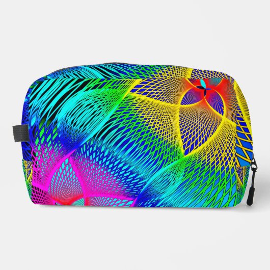 Colorful Neon Lights Toilettasje (Voorkant)