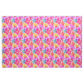 Colorful Neon Modern Flower Pattern Stof (Fat Quarter)