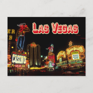 Colorful Neon Signs, Las Vegas, Nevada Briefkaart